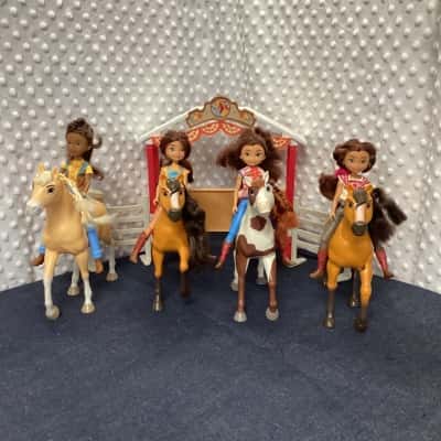 Spirit - Riding Free & Spirit Untamed dolls and horses set