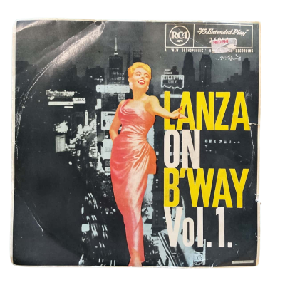 Lanza On Broadway Vol. 1 Vintage 7” Vinyl EP