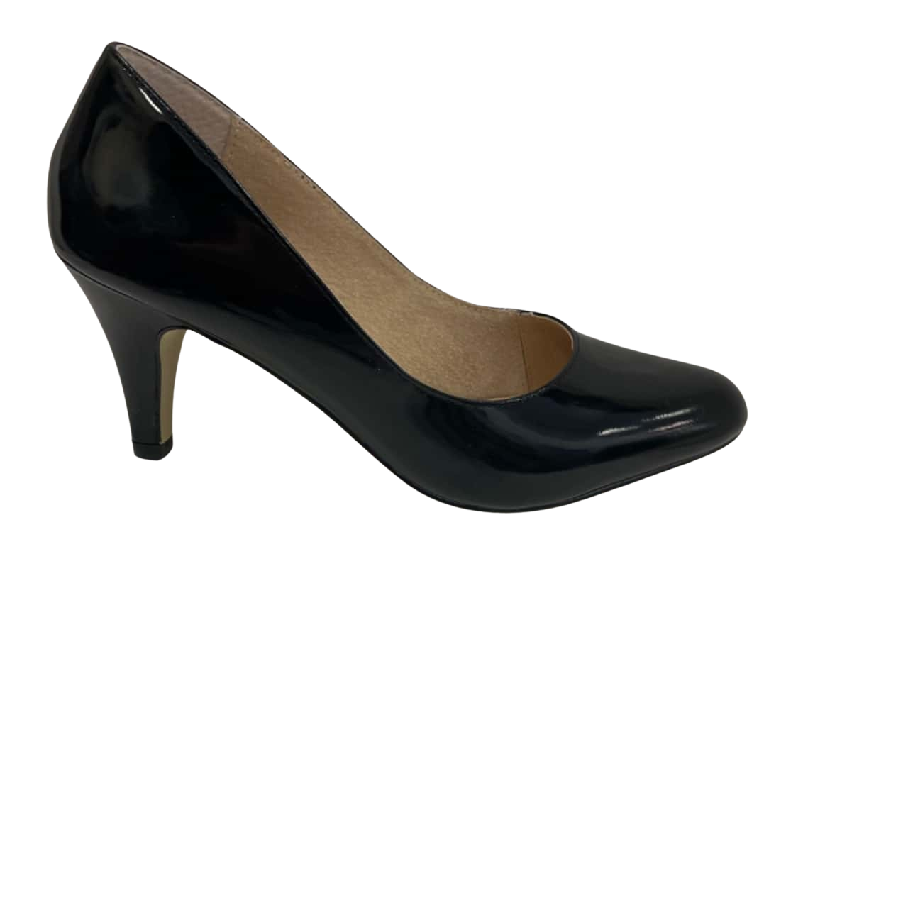 Diana Ferrari Womens Size 38 Black patent leather(s)