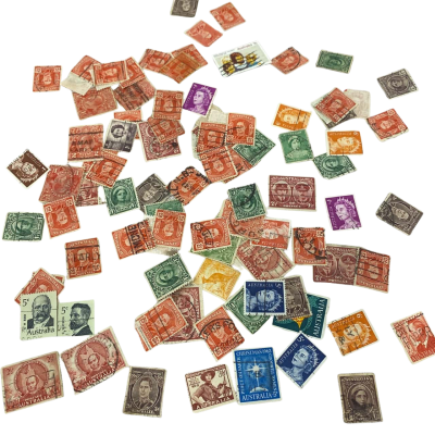 VINTAGE stamp collection 