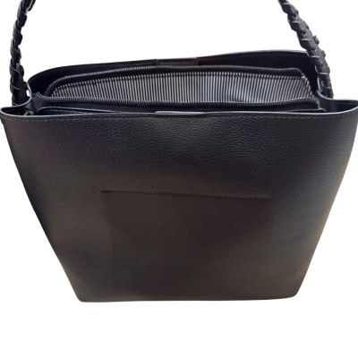 Black caviar Womens Black handbag