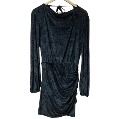 BNWT Bec & Bridge Womens Size 8 Mini Dress Black / Floral 