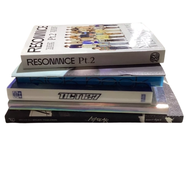 6 k-pop books (missing CDs)