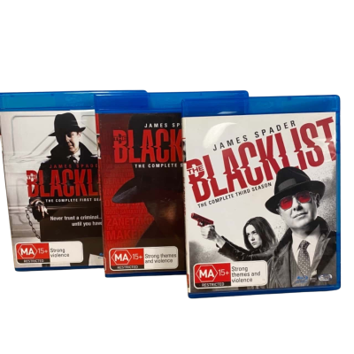 Blacklist TV Show Seasons 1-3 DVDS