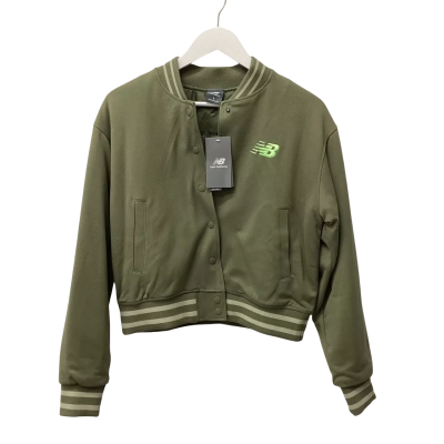 New Balance Women’s S elite Varsity Bomber Jacket Green