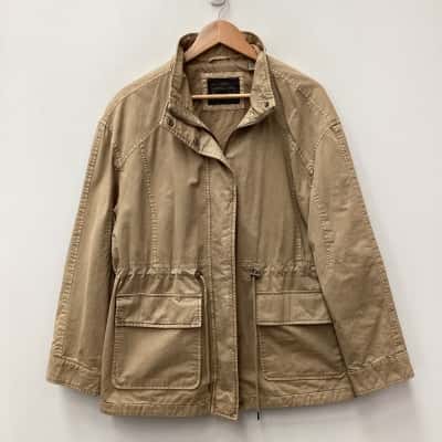 Levis Zip Jacket Beige - Size M