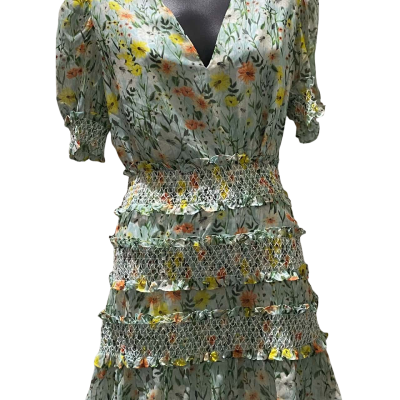 THE EAST ORDER Women's  Mini Dress Size XXS in a Floral Print