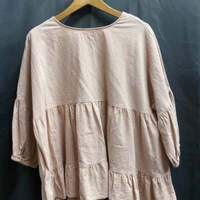 Sass Womens Size 10 Pink Finley Top