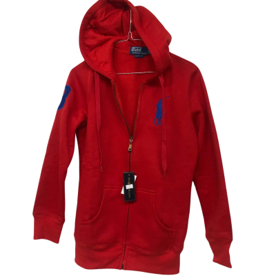Ralph Lauren Kids  Size XL Hoodie Jacket Red - NEW