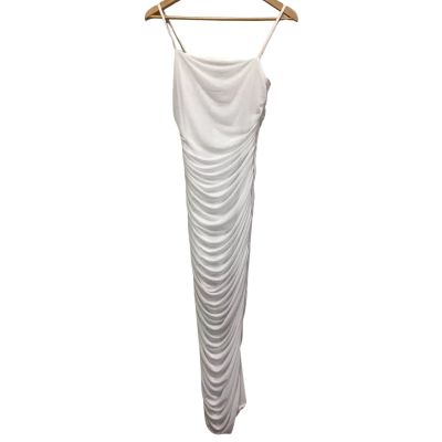 BNWT SNDYS Womens  Size L Maxi Dress White 