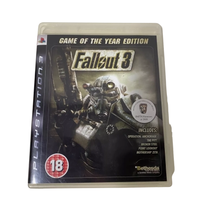 PS3 Fallout 3 Game of the Year Edition