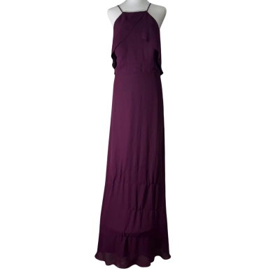 Wendy Ann Womens  Size 18 Maxi Dress Purple 