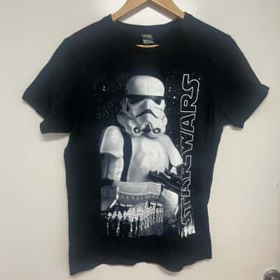 Star Wars Men's Size S Short Sleeve Shirt - Stormtrooper