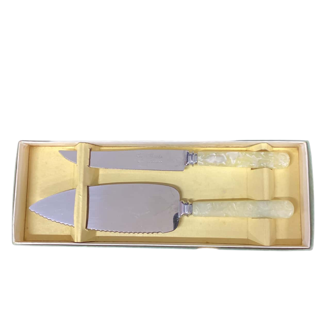 Shellield England Vintage Cake Knife and Lifter