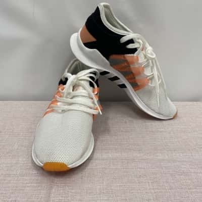 Adidas Equipment Women's Sports Shoes Size 6 Black  / Peach / White 