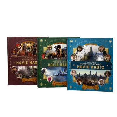 J.K Rowling Wizarding World Movie Magic Volumes 1, 2 and 3