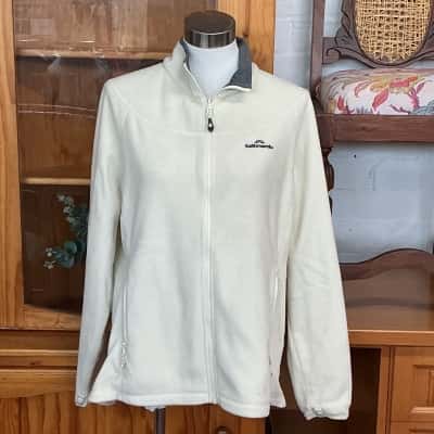 Kathmandu Womens  Size 18 Fleece Jacket Natural 