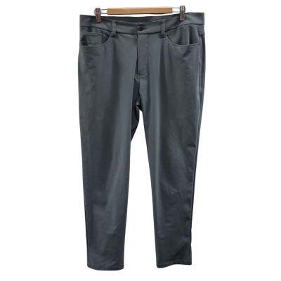 Lululemon Mens Size 34 Straight Leg Pants Grey 