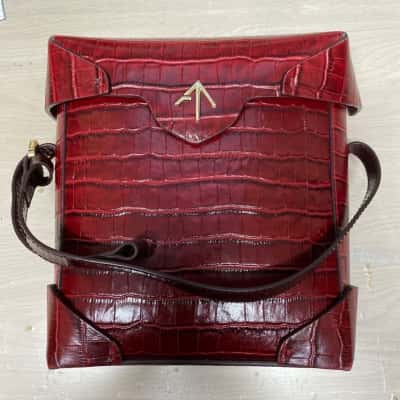 Manu Atelier Womens Red Bag