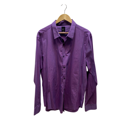 Yd. Mens  Size XXL Business Shirt Purple 