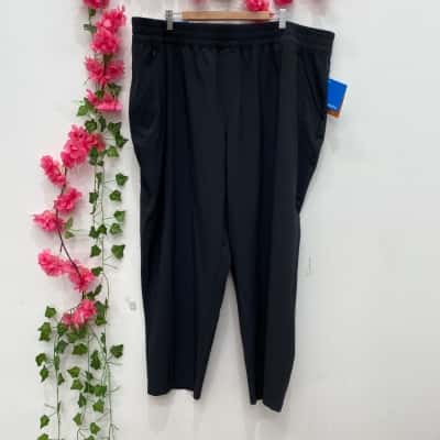 Columbia Womens Tapered Leg Pants Size 3X Black  