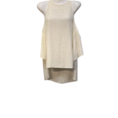Sass & Bide Womens  Size S Sleeveless Top Cream 