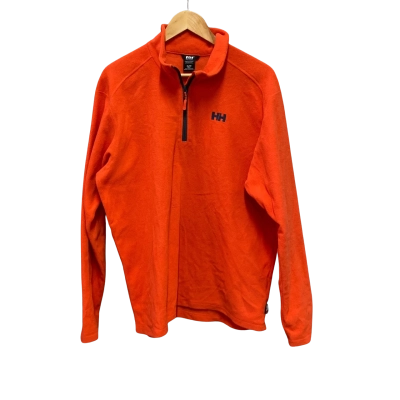 Helly Hansen Mens  Size XL Quarter Zip Jumper Orange 