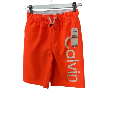 Calvin Klein Kids  Size 8 Shorts Orange 