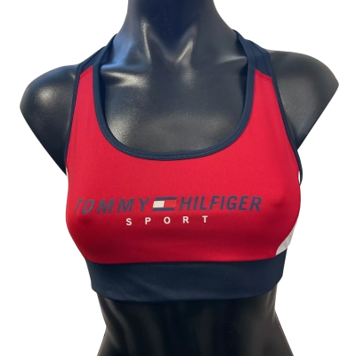 Tommy Hilfiger Womens  Size S T-shirts Blue / Red / White 