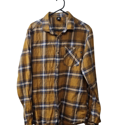 Macpac Men's Size L Flannel Shirt Checked / Multicoloured 