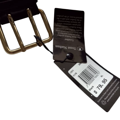 Trent Nathan Mens Size XL Black Belt 