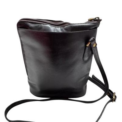 Women’s Cross Body Leather Bag Brown 
