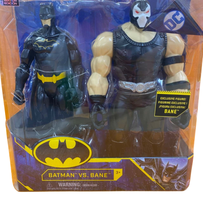 DC. Batman v’s Bane figures in box