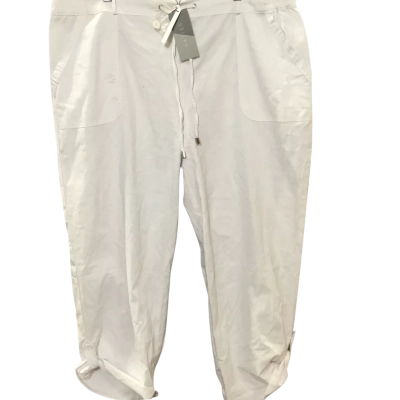 BNWT Katies Womens  Size 18 Ankle Length Pants White
