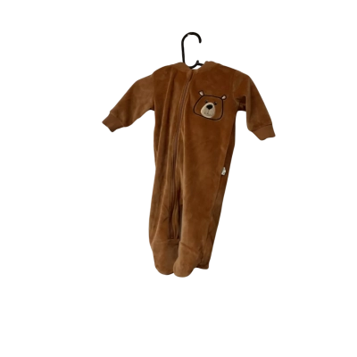 Kids Peter Alexander Bear Size 0-3m Onesie Brown 