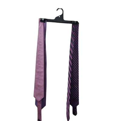 Charles TyrWhitt / Fletcher Jones / Ben Sherman/ Geoffrey Beene Bundle of 4 Ties in Purple/ Pattern