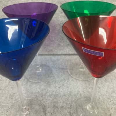 4x Marquis, by Waterford martini glasses