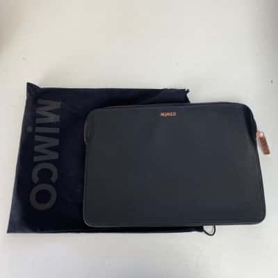 Mimco Black Textured Laptop Sleeve 