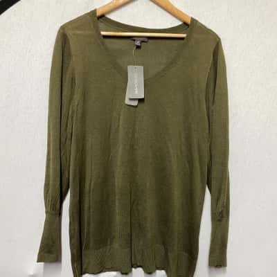 Autograph Womens  Size S Jumper Olive 