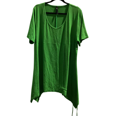 Taking Shape Womens  Size L Short Sleeve Shirt Green 