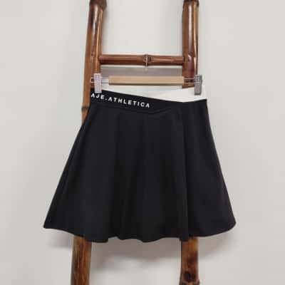 AJE Athletica Skirt/Shorts Active Wear Bottoms Size 6 Black & White