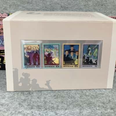 3x golden days of radio, Australian stamp sets