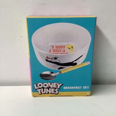 NEW - Looney Tunes Breakfast Set