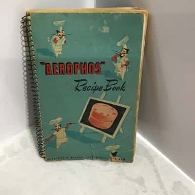 Vintage “Aerophos” Recipe Book