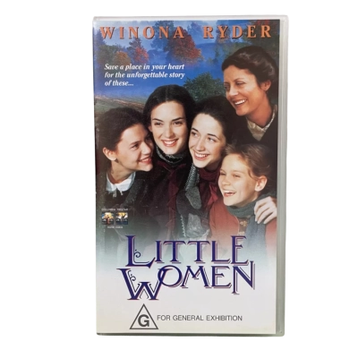 Little Women 1994, Starring Winona Ryder, VHS Tape