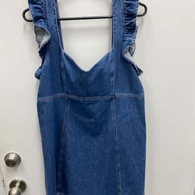Forever New Womens  Size 16 Denim Dress Blue 