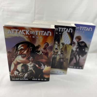 Attack on Titan by Hajime Isayama manga omnibus 