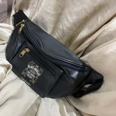 Black Douglas Mens Bum Bag 