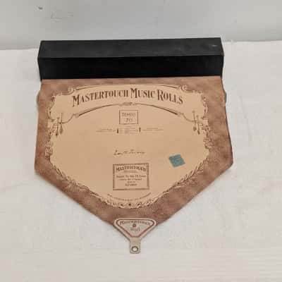 Vintage Mastertouch Music Roll AD2827 'Speak to me of Love' Pianola Roll