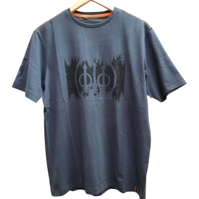 New With Tags BERETTA 'Trident' T-Shirt in Ebony Colour Size M